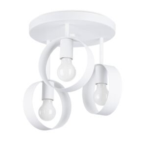 Ceiling Lamp Titran 3 White Cluster Ceiling Lights Great Lighting UK Ltd