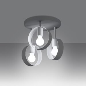 Ceiling Lamp Titran 3 White Cluster Ceiling Lights Great Lighting UK Ltd