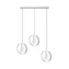 Pendant Lamp Titran 3 Biała White Multi Pendants Great Lighting UK Ltd