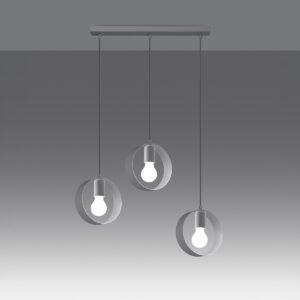 Pendant Lamp Titran 3 Biała White Multi Pendants Great Lighting UK Ltd