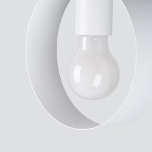 Pendant Lamp Titran 3 Biała White Multi Pendants Great Lighting UK Ltd