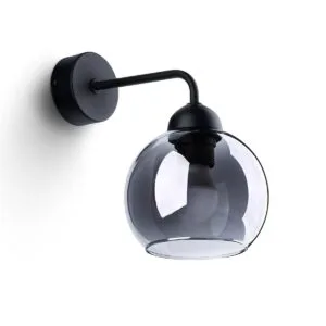 Alino Wall Light - Black Black Wall Lights Great Lighting UK Ltd