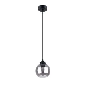 Alino Single Pendant - Black Black Pendant Lights Great Lighting UK Ltd