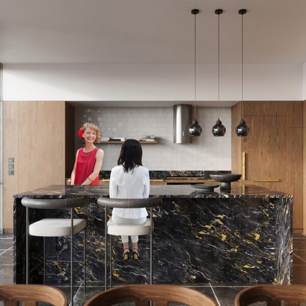 Pendant Lamp Alino 3 Black - Image 6
