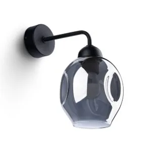 Fillan Wall Light - Black Black Wall Lights Great Lighting UK Ltd