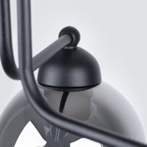 Chandelier Fillan 3 Black Ceiling Chandeliers Great Lighting UK Ltd