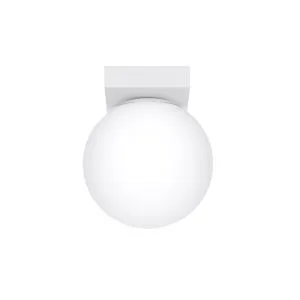 Yoli Single Ceiling Light - White Modern Single Ceiling Lights Great Lighting UK Ltd