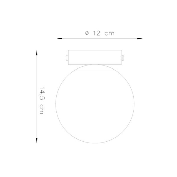 Ceiling Lamp Yoli 1 White - Image 4