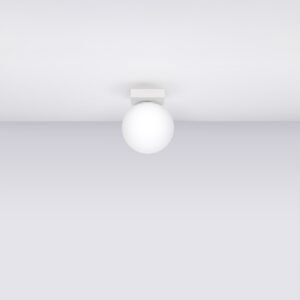 Ceiling Lamp Yoli 1 White Single Ceiling Lights Great Lighting UK Ltd