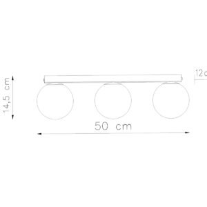 Ceiling Lamp Yoli 3 White Track Lighting Great Lighting UK Ltd