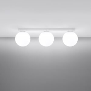 Ceiling Lamp Yoli 3 White Track Lighting Great Lighting UK Ltd