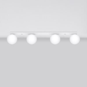Ceiling Lamp Yoli 4 White Track Lighting Great Lighting UK Ltd