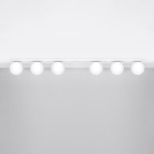 Ceiling Lamp Yoli 6 White Track Lighting Great Lighting UK Ltd