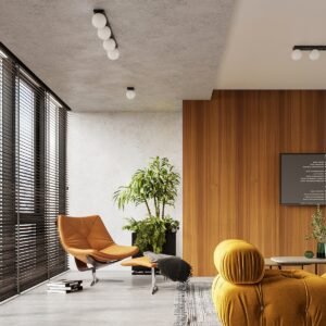 Ceiling Lamp Yoli 1 Black Single Ceiling Lights Great Lighting UK Ltd