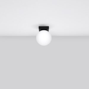 Ceiling Lamp Yoli 1 Black Single Ceiling Lights Great Lighting UK Ltd