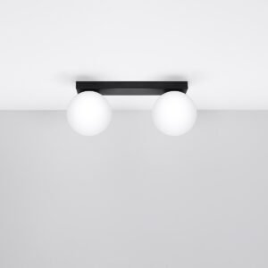 Ceiling Lamp Yoli 2 Black Cluster Ceiling Lights Great Lighting UK Ltd