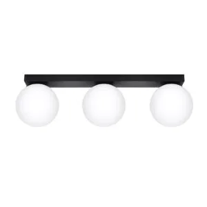 Ceiling Lamp Yoli Three Light Black Kitchen Track Lighting Great Lighting UK Ltd