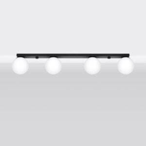 Ceiling Lamp Yoli 4 Black Track Lighting Great Lighting UK Ltd