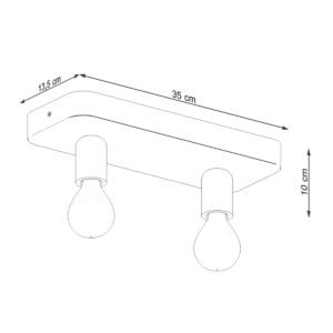 Ceiling Lamp Tavo 2 Cluster Ceiling Lights Great Lighting UK Ltd