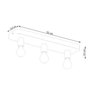 Ceiling Lamp Tavo 3 Track Lighting Great Lighting UK Ltd