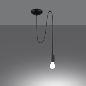 Pendant Lamp Neso 1 Long Modern Single Pendants Great Lighting UK Ltd
