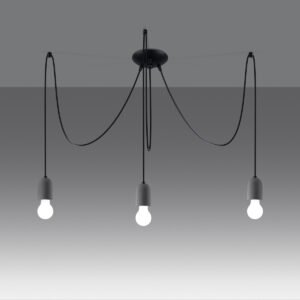 Chandelier Neso 3 Modern Hanging Chandeliers Great Lighting UK Ltd