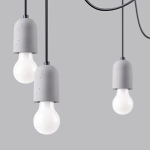 Chandelier Neso 7 Modern Hanging Chandeliers Great Lighting UK Ltd