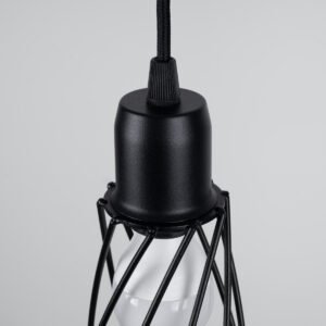 Pendant Lamp Suba 1 Black Modern Single Pendants Great Lighting UK Ltd