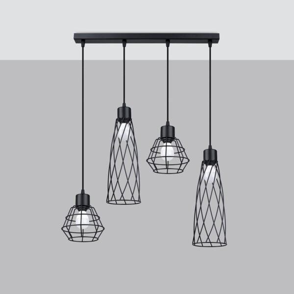 Pendant Lamp Suba 4l Black - Image 2