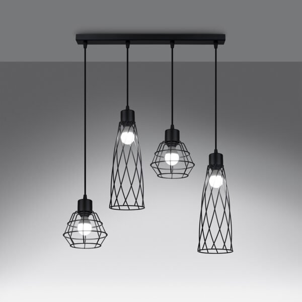 Pendant Lamp Suba 4l Black - Image 3