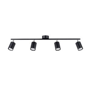 Ceiling Lamp Lemmi 4l Black Kitchen Track Lighting Great Lighting UK Ltd