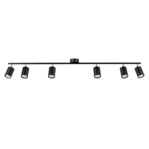 Ceiling Lamp Lemmi 6l Black Track Lighting Great Lighting UK Ltd