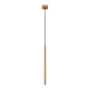 Pendant Lamp Pastelo Single Light Gold Brushed Gold Lighting Great Lighting UK Ltd