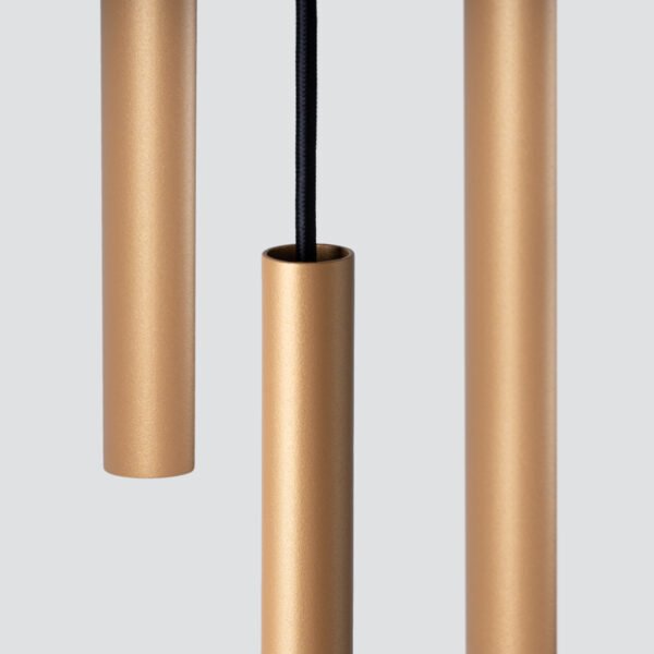 Pendant Lamp Pastelo 3p Gold - Image 4