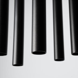 Pendant Lamp Pastelo 5p Black Multi Pendants Great Lighting UK Ltd