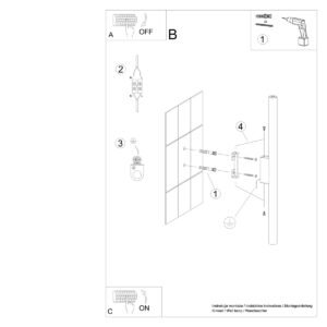 Wall Lamp Pastelo 2 White Double Wall Lights Great Lighting UK Ltd
