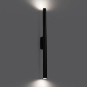 Wall Lamp Pastelo 2 Black Double Wall Lights Great Lighting UK Ltd