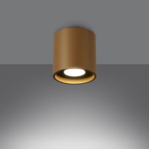 Ceiling Lamp Orbis 1 Gold Single Ceiling Lights Great Lighting UK Ltd