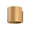 Wall Lamp Orbis Single Light Gold Brushed Gold Lighting Great Lighting UK Ltd
