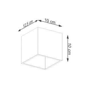 Wall Lamp Quad 1 Gold Single Wall Lights Great Lighting UK Ltd