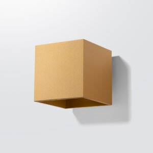 Wall Lamp Quad 1 Gold Single Wall Lights Great Lighting UK Ltd