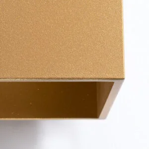 Wall Lamp Quad Single Light Gold Brushed Gold Lighting Great Lighting UK Ltd
