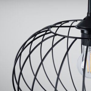 Pendant Lamp Tsuno Black Modern Single Pendants Great Lighting UK Ltd