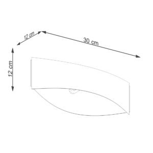 Wall Lamp Toni White Single Wall Lights Great Lighting UK Ltd