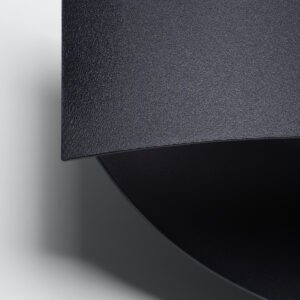 Wall Lamp Toni Black Single Wall Lights Great Lighting UK Ltd