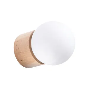 Wooden Wall Light Boomo Natural Wood Scandinavian Wall Lights Great Lighting UK Ltd