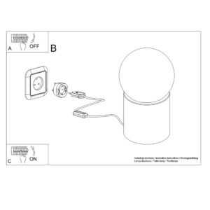 Table Lamp Boomo New Arrivals Great Lighting UK Ltd