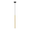 Pastelo Pendant Light - Single / Polished Gold Bedroom Cylinder Pendants Great Lighting UK Ltd