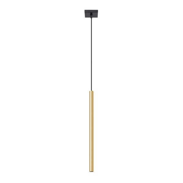 Pendant Lamp Pastelo 1 Polished Gold Single Pendants Great Lighting UK Ltd