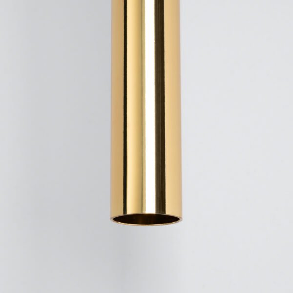 Pendant Lamp Pastelo 1 Polished Gold Single Pendants Great Lighting UK Ltd